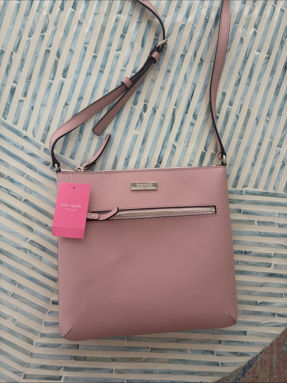 Kate Spade Laurel Way Rima crossbody bag, Rosy Cheeks